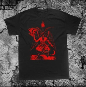 Baphomet Shirt - Occult pentagram leviathan cross sigil goat of mendes lucifer - Picture 1 of 11