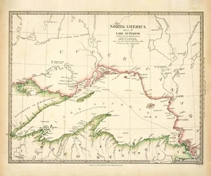 1832 Map of Lake Superior - Picture 1 of 4