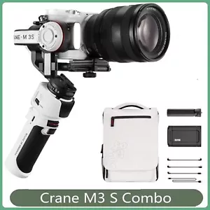 CRANE-M3S COMBO Handheld 3- Gimbal Stabilizer Built-in - Picture 1 of 10