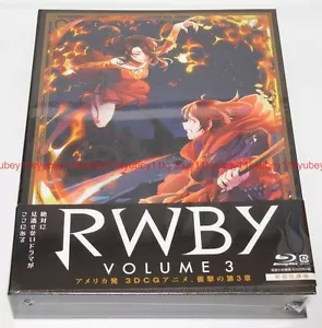 Neu RWBY Band 3 Erste Limited Edition 2 Blu-ray 2 CD Booklet Box Japan Englisch - Bild 1 von 12