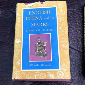 Vtg English China and it's Marks Ormsbee 1959 Pottery Porcelain Stoneware - Picture 1 of 7