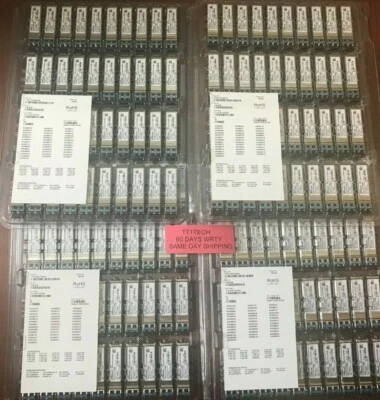 1 pc NEW Finisar 10G FTLX1471D3BCL T307D 10Gb/s 10km 1310nm SMF SFP+LR module - Image 1 of 3