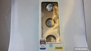 Philips Massive 59553/17/10 3er Spot Deckenspot Light LIQUIDO chrom matt Neuw. - Bild 1 von 1