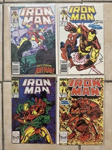 Iron Man 233 234 237 238 Marvel Comics 1989 Rhino - Picture 1 of 5