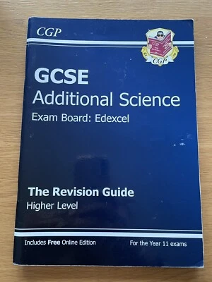 CGP GCSE Additional Science - Revision Guide -Edexcel- VGC - Image 1 of 2