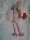Keel plush soft rainbow flamingo