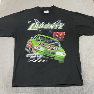 Bobby Labonte Nascar Winston Daytona Vtg AOP All Over Print Sports T Shirt Sz-L - Picture 1 of 15