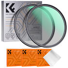 K&F Concept 2 Pcs Black Mist 1/4 + 1/8 Filter Set Black Diffusion Filter Nano K