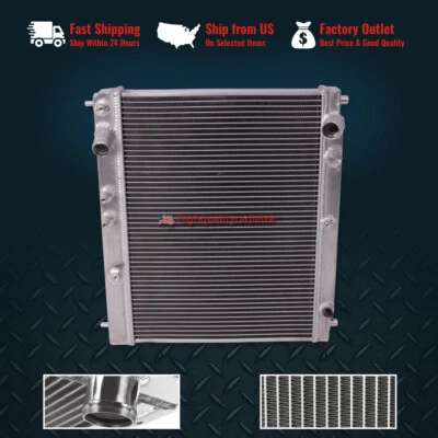 2Row All Aluminum Radiator For 2004-2006 Scion XA/XB 1.5L MT Foto 1 de 4