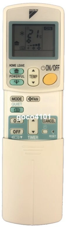 REPLACEMENT DAIKIN AIR CONDITIONER AC REMOTE CONTROL ARC433A7 ARC433A69