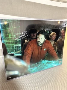 GREG GRUNBERG SNAP WEXLEY SILVER Signed 11x14 Star Wars Photo Topps Authentic - Picture 1 of 4