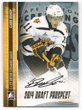Clark Bishop 2014 ITG Draft Prospects Autograph Signature Gold Alternate /20
