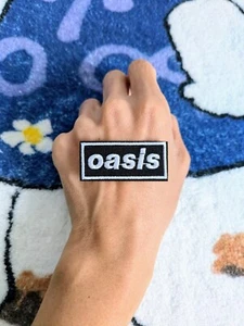 Oasis MUSIC BAND ROCK AND ROLL IRON/SEW ON EMBROIDERD BADGE/PATCH - Picture 1 of 1