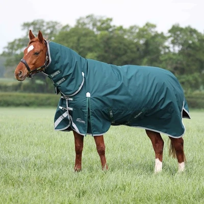 Shires Highlander Original 300 Combo Turnout Rug - Green | Heavyweight Horse Rug - Image 1 of 4