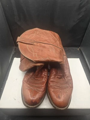 Botas Nocona De Colección Hombres 9 D Dos Tonos Vaquero Occidental Hechas en EE. UU. Años 90  Foto 1 de 4