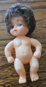 Vintage 4" Plastic Doll From Hong Kong. - Picture 1 of 8