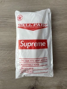 Original Supreme Ballpark Poncho Red Box Logo Adult Rain Regen Ponchos NEW SS20 - Bild 1 von 1