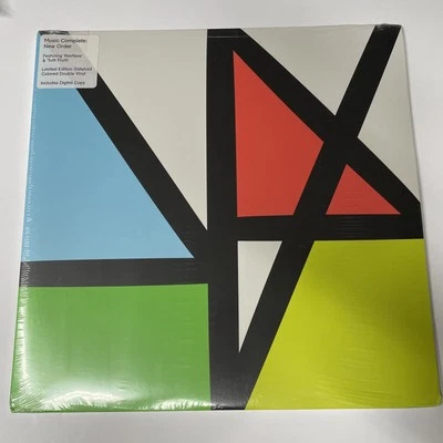 NEW ORDER Music Complete 2x Limited LP Clear Vinyl SEALED-2015 Colored Record Foto 1 de 4