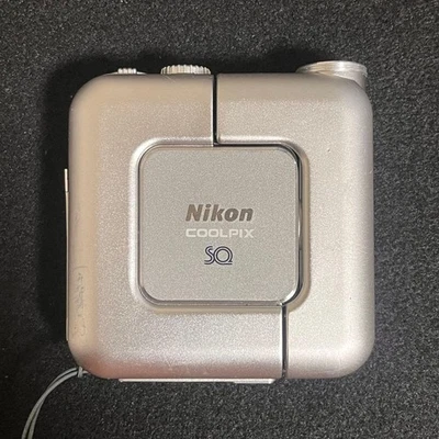 Nikon COOLPIX SQ Digital Compact Camera Silver - Image 1 of 3