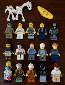 Lego Mini Figuras Lote Aleatorio Indiana Jones Ninjango Scientist Fb552 - Imagen 1 de 11