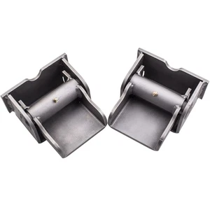 2Pcs Dump Trailer Hinges Heavy Duty Trailer Hinge Grease Fitting Weld On - Picture 1 of 17