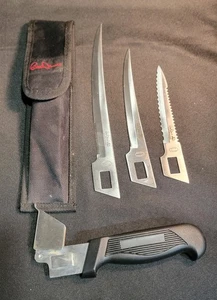 FROST Cutlery Bill Dance Angeln Filetmesser mit 3 Klingen und Scheide austauschbar - Bild 1 von 15
