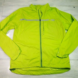 Outdoor Research Men's Size Medium Pertex Shield Windbreaker Jacket Neon Green - Picture 1 of 7