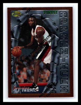 1996-97 Topps Finest - Common Bronze Jermaine O'Neal #31 (RC) w/ PEEL - Image 1 of 2