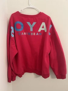 Jersey Spirit Mujer Royal Caribbean Cruising Manga Larga Suéter Rosa Talla L - Imagen 1 de 6