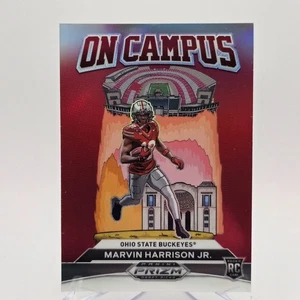 2024 Panini Prizm Draft Picks On Campus Marvin Harrison Jr Rookie - Picture 1 of 2
