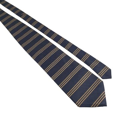 Structure Mens Necktie Tie Designer Vintage Striped Accessory Work Office Gift - Image 1 of 4