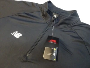 4XL New Balance 58" NWT, RRP $70 Black 1/4 zip L/S top from USA rare size NB ! - Picture 1 of 16