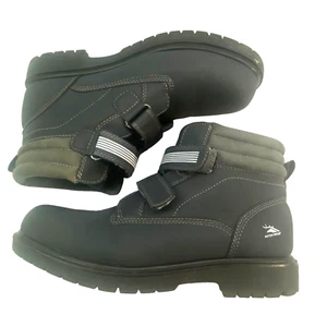 DEERSTAGS Jungen Stiefel Größe 7 grau Marker wasserdicht S-14 - Bild 1 von 11