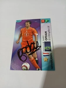 Trading Card signiert Barry Opdam Niederlande NEU  - Bild 1 von 1