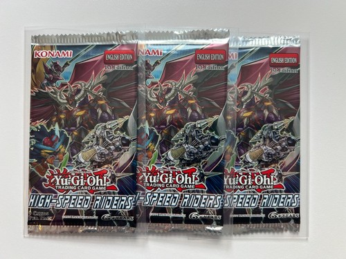 Yugioh High Speed Riders HSRD Pack 1st Edition 3x | eBay