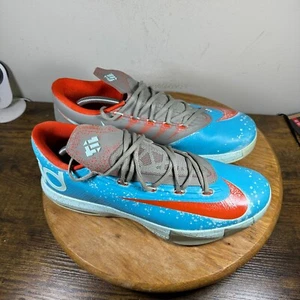 Nike KD 6 Maryland Blue Crab Basketball Men's Size 12 Shoes 599424-400 - Picture 1 of 8