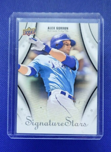 2009 Upper Deck Signature Stars #9 Alex Gordon Kansas City Royals Baseball Card