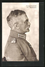 Generalfeldmarschall von Mackensen in Uniform, Ansichtskarte 