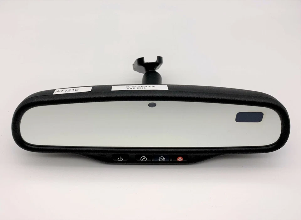 Espejo retrovisor Buick Enclave 07-16 OEM 07-16 brújula de lectura atenuación automática interruptor SOS Foto 1 de 4