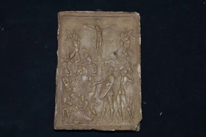 SCULPTURE DE GALLEAZZO MONDELLA-CRUCIFIXION RENAISSANCE-RELIGION-CATHOLICISME - Picture 1 of 8