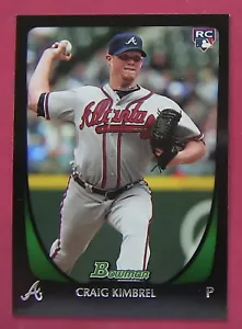 CRAIG KIMBREL, 2011 BOWMAN ROOKIE CARD #50, BRAVES - Picture 1 of 2