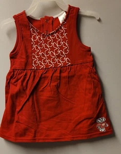 Colosseum Own the Stands INFANT Wisconsin Badgers Sleeveless Dress Red NCAA - Picture 1 of 5