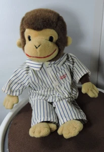 Gund Curious George in his iconic Pajamas 14 inches tall - Picture 1 of 6