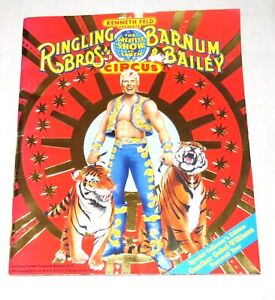 Ringling Bros Barnum & Bailey Circus Collectors 119th Edition Program 1989