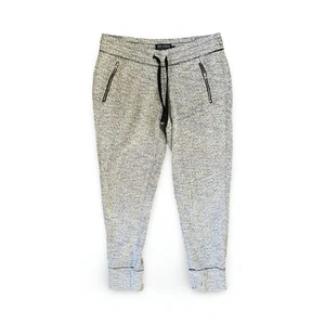 Pantalones deportivos American Eagle para hombre grandes gris jaspeado con cordón - Imagen 1 de 8