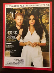 Lot of 6 Time Magazines Jane Goodall Prince Harry & Meghan Mark Zuckerberg Good - Bild 1 von 6
