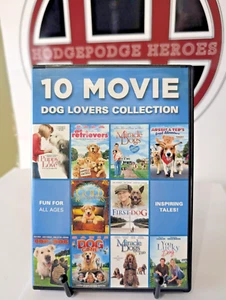 10 Film Dog Lovers Sammlung - DVD - 2 Disc Set - wie neu - siehe Beschreibung** - Bild 1 von 4