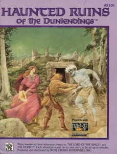 HAUNTED RUINS OF THE DUNLENDINGS EXC+! #8101 MERP MIDDLE-EARTH Tolkien Module - Picture 1 of 3