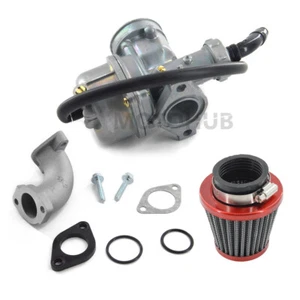 22mm Carburetor Set for 50cc 70cc 90cc 110cc 125cc ATV Pit Dirt Bike Go Kart - Picture 1 of 9