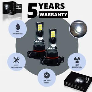 LED Fog/Driving Bulbs Fog Light For Ford Escape 2007-2012 High Power Lamp 200W - Picture 1 of 8